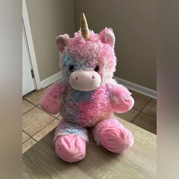 NWOT … Multicolor “Plush” Unicorn - Picture 1 of 2